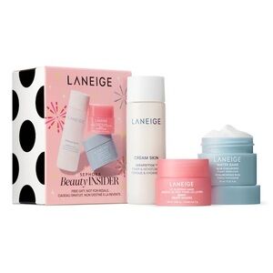 LANEIGE Birthday Sephora Beauty Insider Skincare Trio Toner Moisturizer Lip NIB